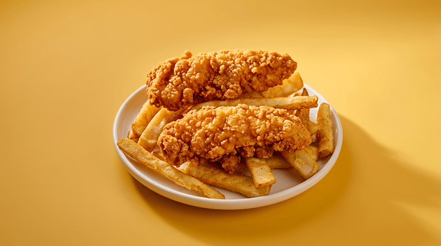 Kids Crispy Chicken Tenders.