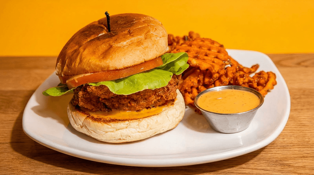Crispy Chicken Sandwich.