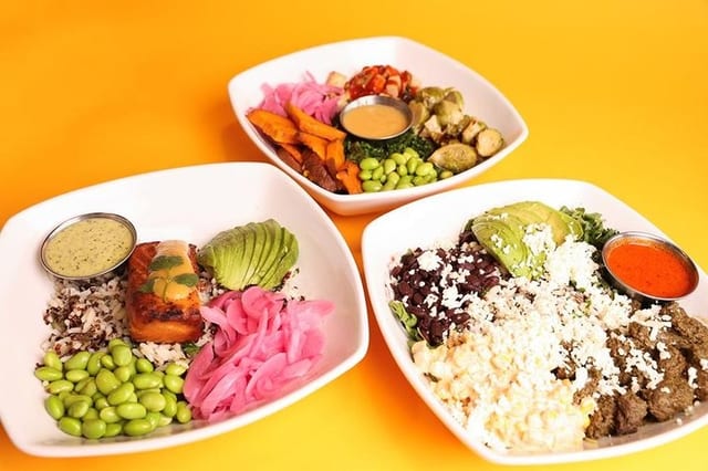 Build Your Own Lunch Bowl.
