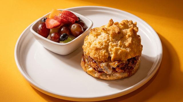 Crispy Chicken Biscuit.