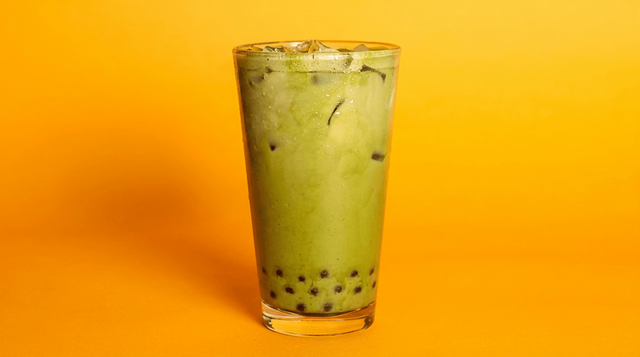 Matcha Boba Tea.