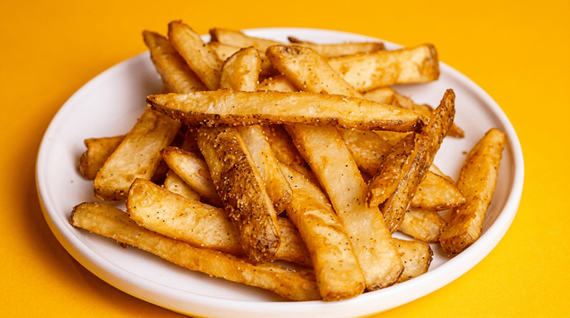 Beer-Battered French Fries.
